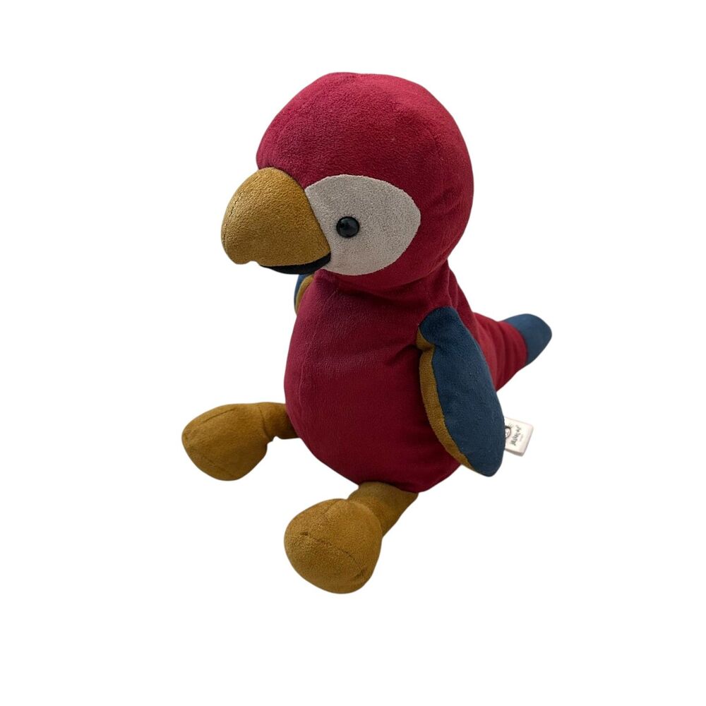 Jellycat Belby Parrot Stuffed Plush 8"